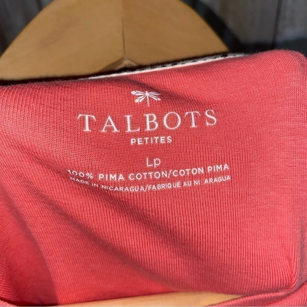 Talbots Pink Tee - Picture 4 of 4